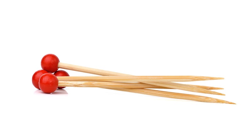 KingSeal 1000 Count | KingSeal Bamboo Specialty Cocktail Party Picks, 4.5 Inches, Red Ball Head, Perfect for Appetizers and Cocktails, Bulk Pack - 10 Packs of 100 - Image 4